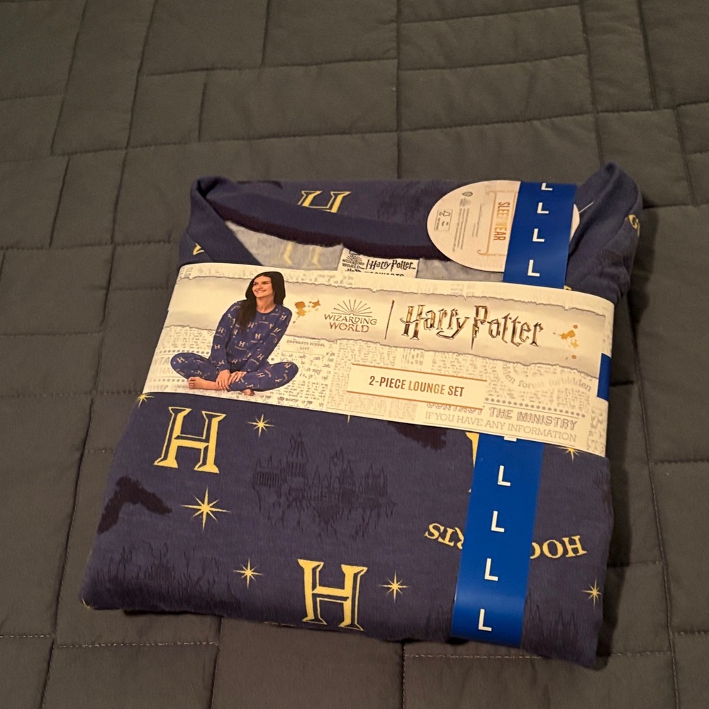 Harry Potter Women's Blue Pajama Set